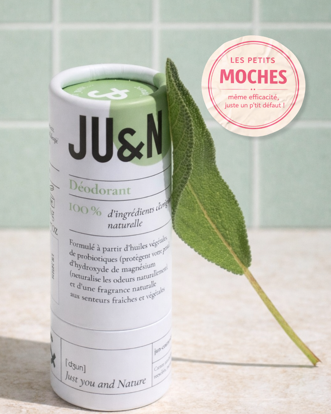 Le déodorant P'tit Moche