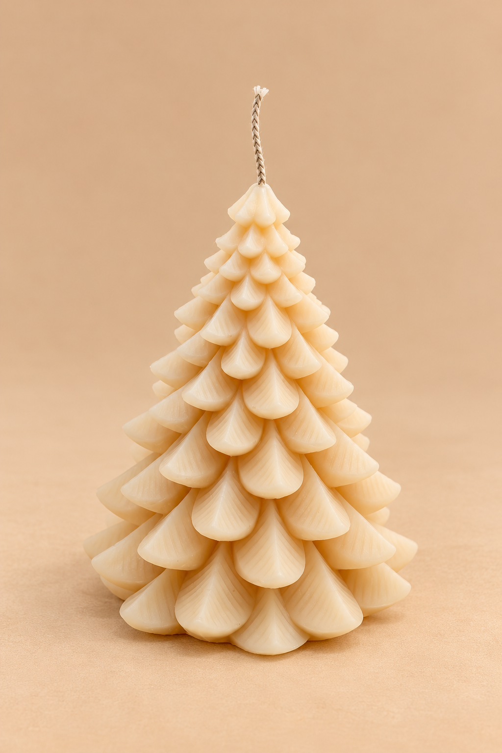 Bougie Sapin de Noël – Bougie moulée en cire végétale
