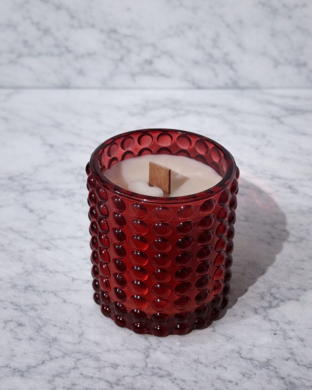 Bougie Bulles Rouges